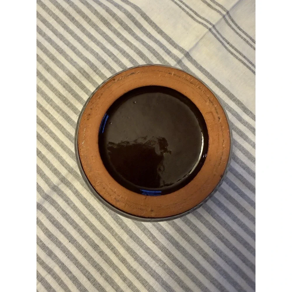 Vintage Terracotta Bagna Cauda Warmer